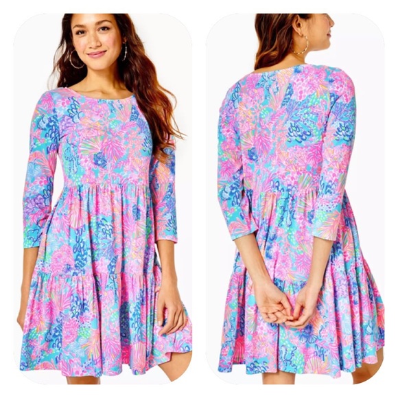 Robe Lilly Pulitzer Taille XS - Occasion Très Bon état, Style Coloré Et Estival